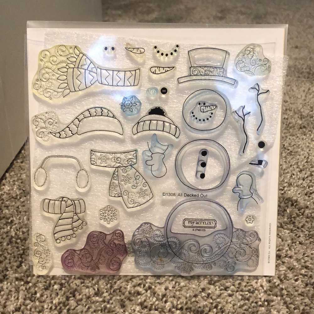 Close to My heart All Decked put stamp set